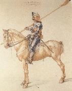 Albrecht Durer Equestrian Kninght in Armor France oil painting artist